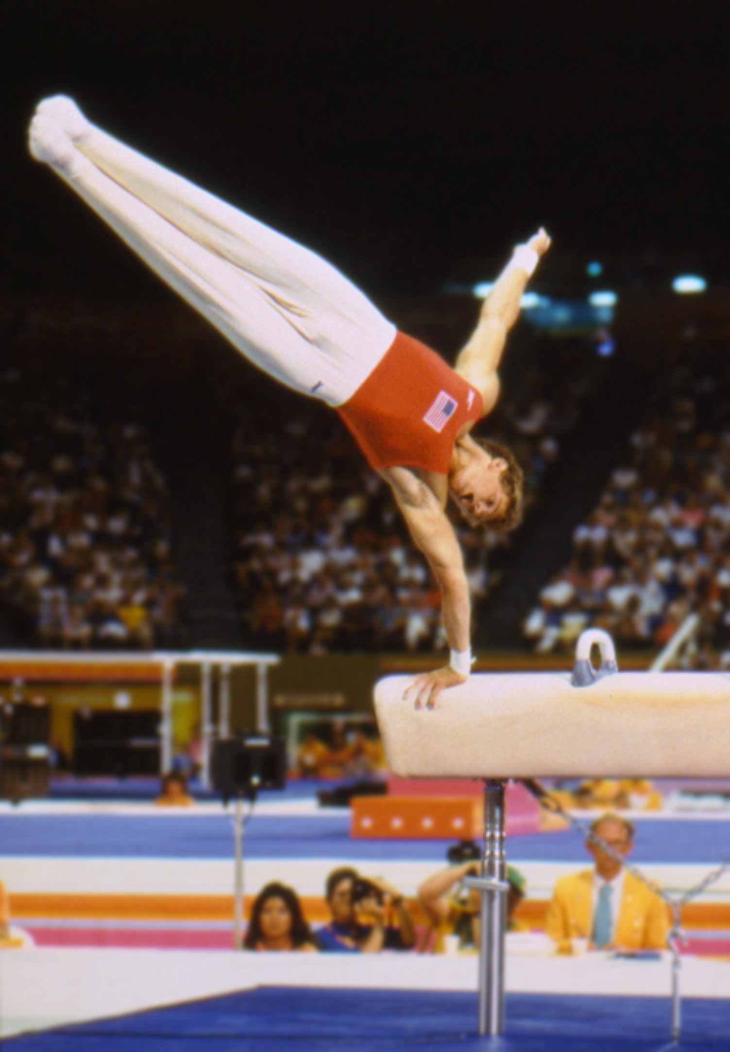 Peter Vidmar vault Mormon