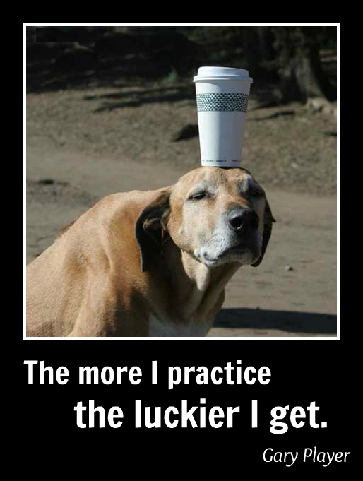 The more I practice